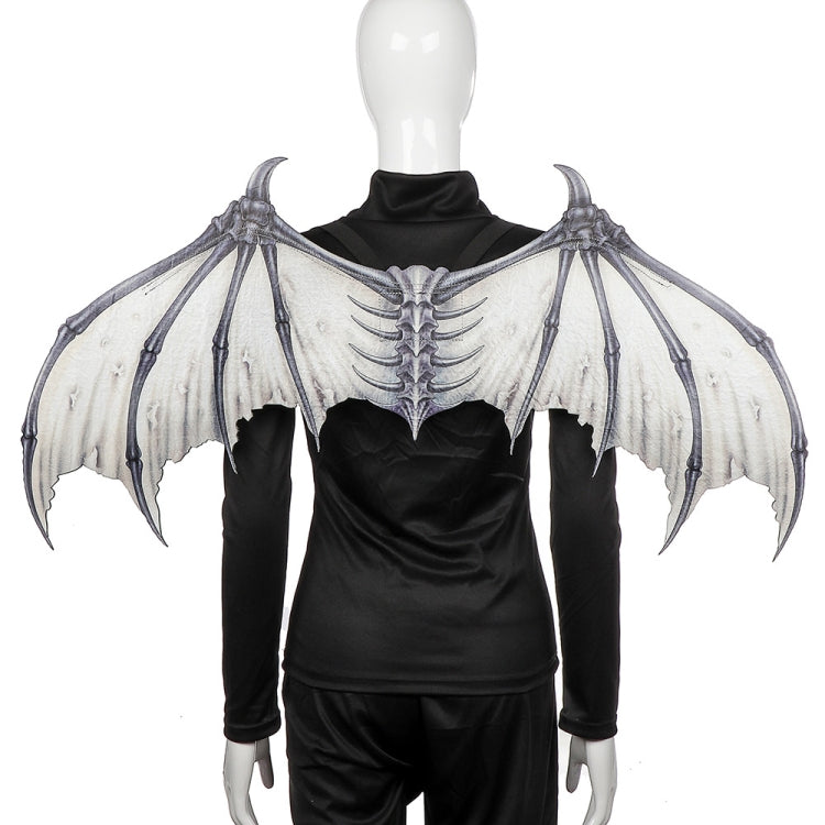 Halloween Carnival Party Props Creative Foldable Non-woven Fabric Devil Bone Wings