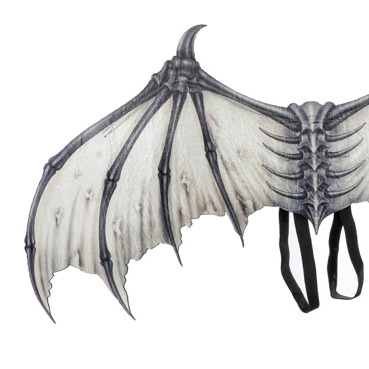 Halloween Carnival Party Props Creative Foldable Non-woven Fabric Devil Bone Wings