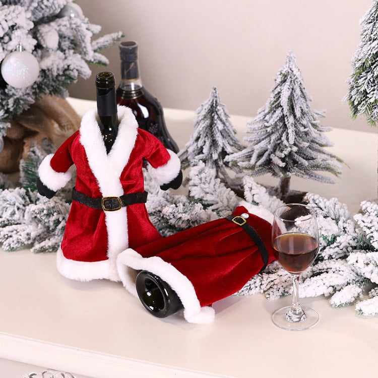 Christmas Red Wine Bottle Cover Wine Bottle Decoration Creative Wine Bag