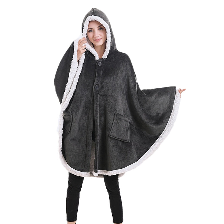 Flannel Solid Color Soft and Warm Shawl Blanket