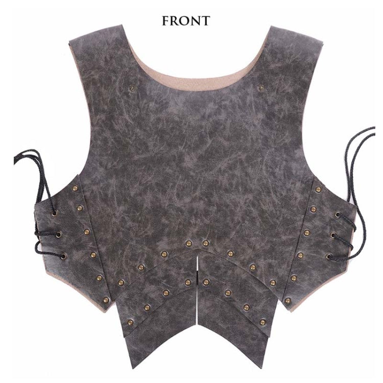 Halloween Carnival Stage Props Adult PU Leather Samurai Cosplay Armor