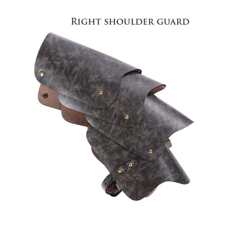 Halloween Carnival Stage Props Adult PU Leather Samurai Cosplay Armor