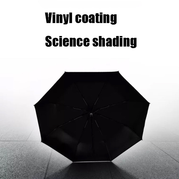 Small Fresh Vinyl Folding Cartoon Forest Rain and Sun Dual-use Umbrella