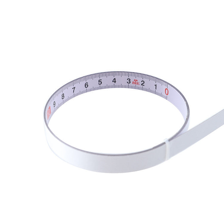 Sticky Scale Steel Ruler with Glue Scale Tape Measure Self-adhesive Ruler