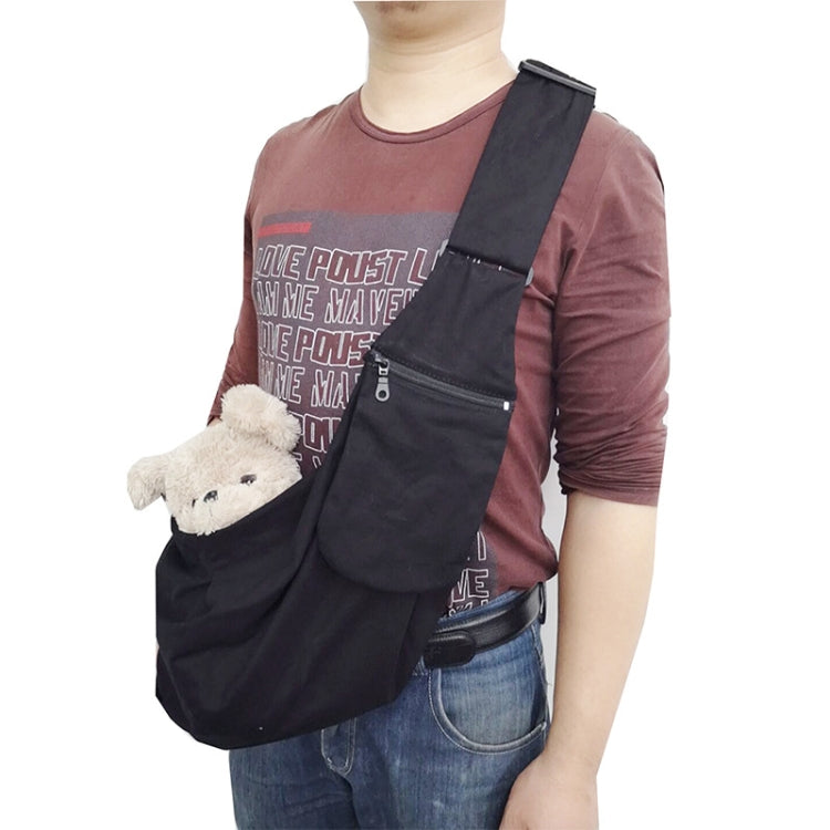 Pet Carrying Rucksack Shoulder Strap Adjustable Pet Outing Diagonal Bag