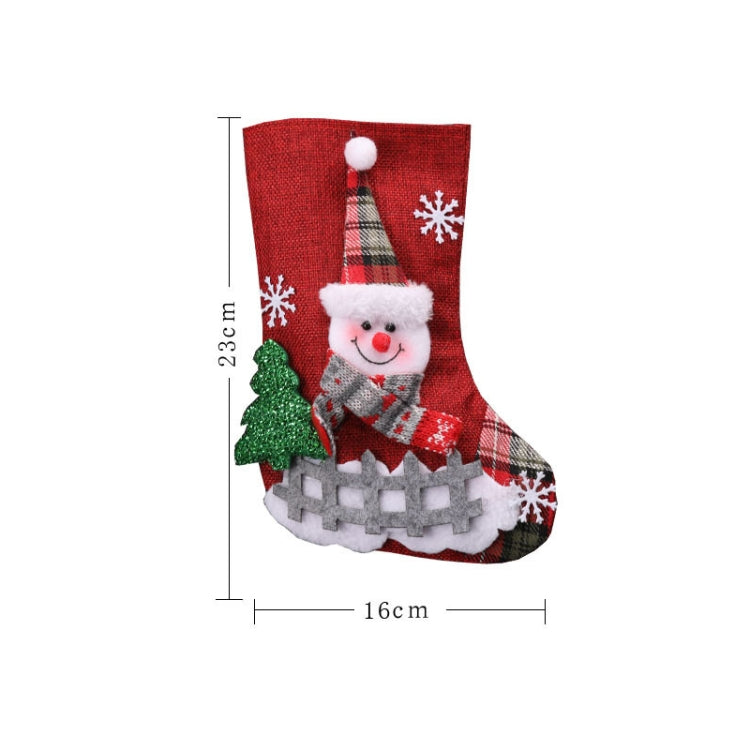 Christmas Decorations Medium Christmas Stocking Gift Bag