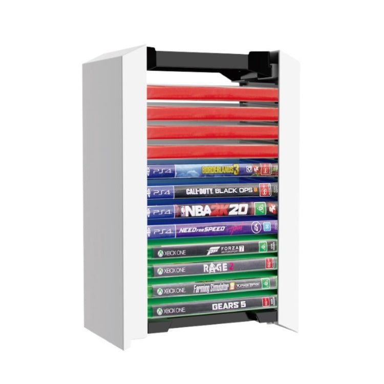 Console Game Cd Storage Rack Can Accommodate 12 Double-Layer Disc Racks For PS5