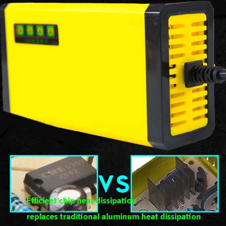 12V Motorcycle Battery Charger Smart Repair Full Automatic Stop Charger,CN Plug