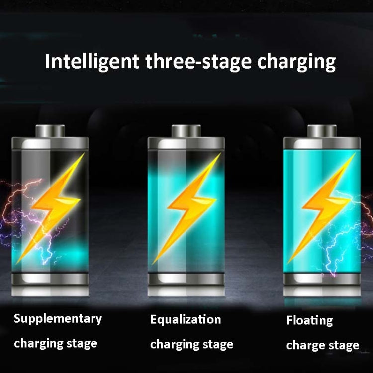 12V Motorcycle Battery Charger Smart Repair Full Automatic Stop Charger,CN Plug