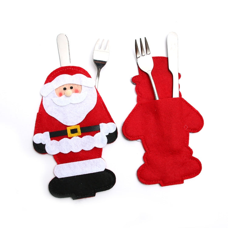 Christmas Knife And Fork Cover Christmas Decorations