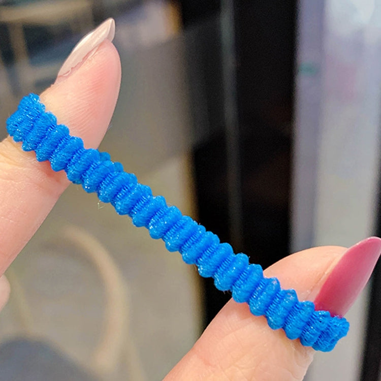 100 PCS Colorful Child Cute Rubber Hair Band