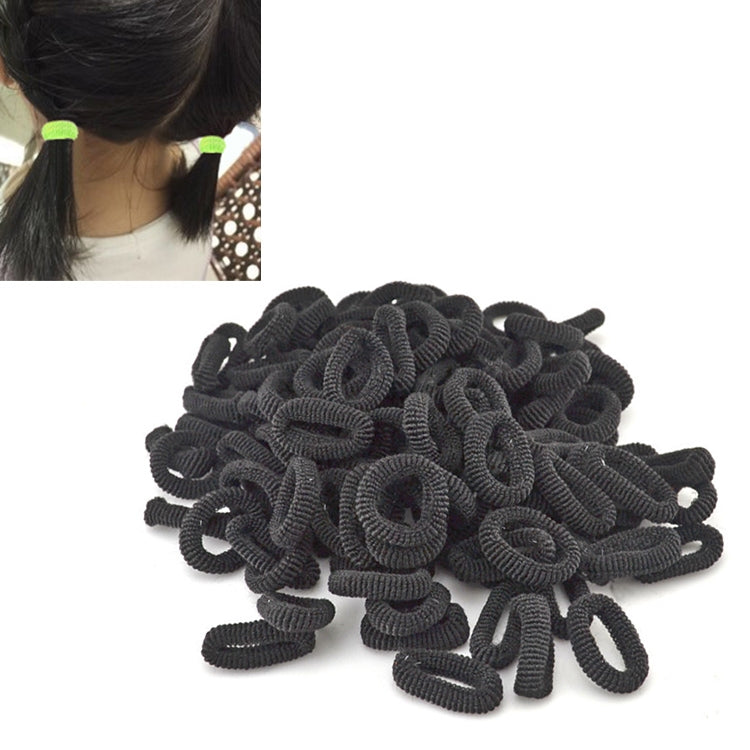 100 PCS Colorful Child Cute Rubber Hair Band