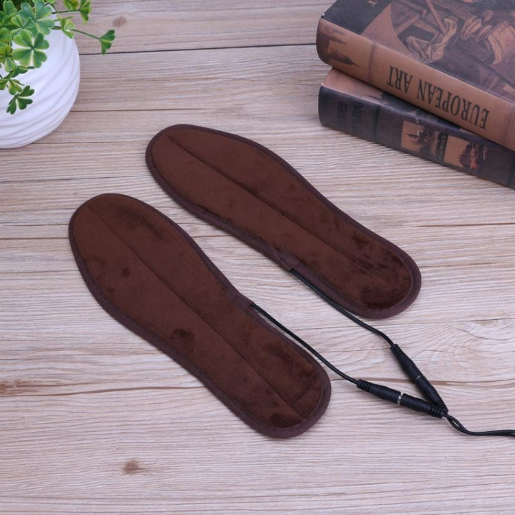 2 Pairs USB Shoe Dryer Electric Insoles Shoe Winter Keep Warm Heated Insole for Shoes Boot