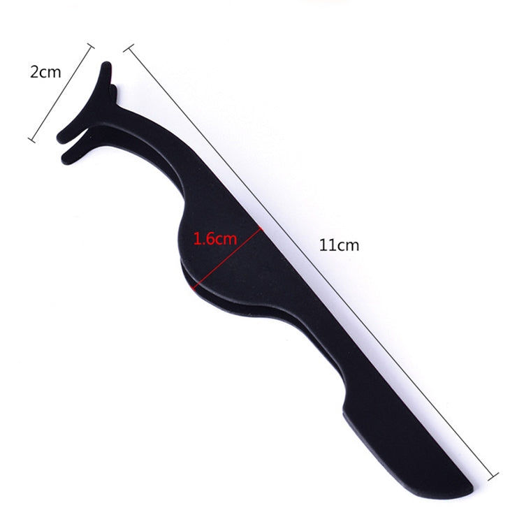 False Eyelash Tweezers Fake Eye Lash Applicator Eyelash Extension Curler Nipper Auxiliary Clip Clamp Makeup Forceps Tools