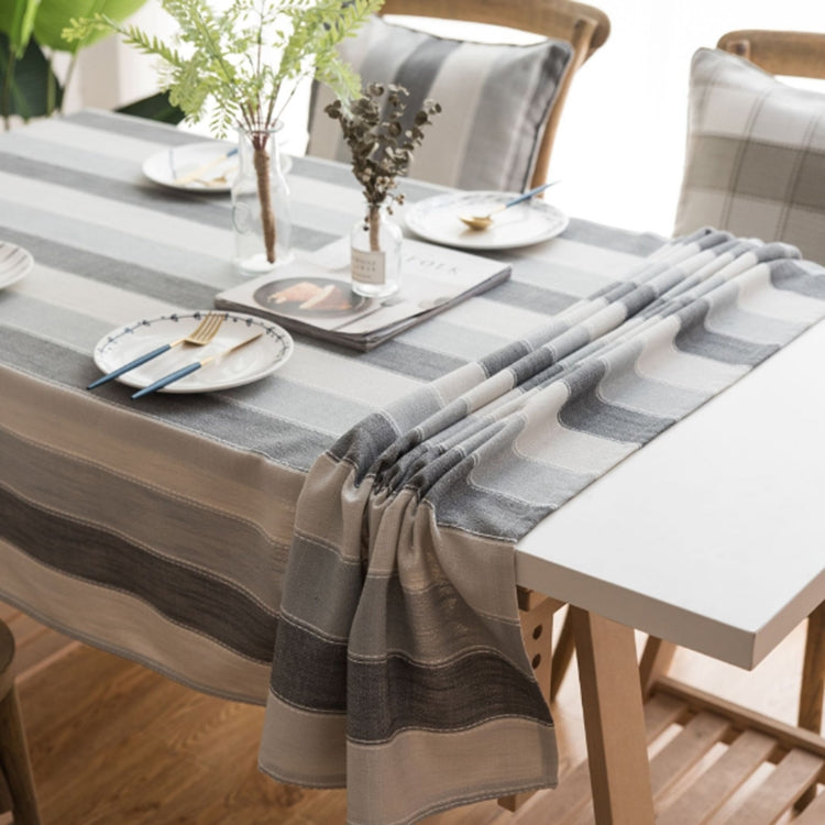 Cover Cloth Towel For The Rectangular Striped Coffee Table Round Table Dining Table