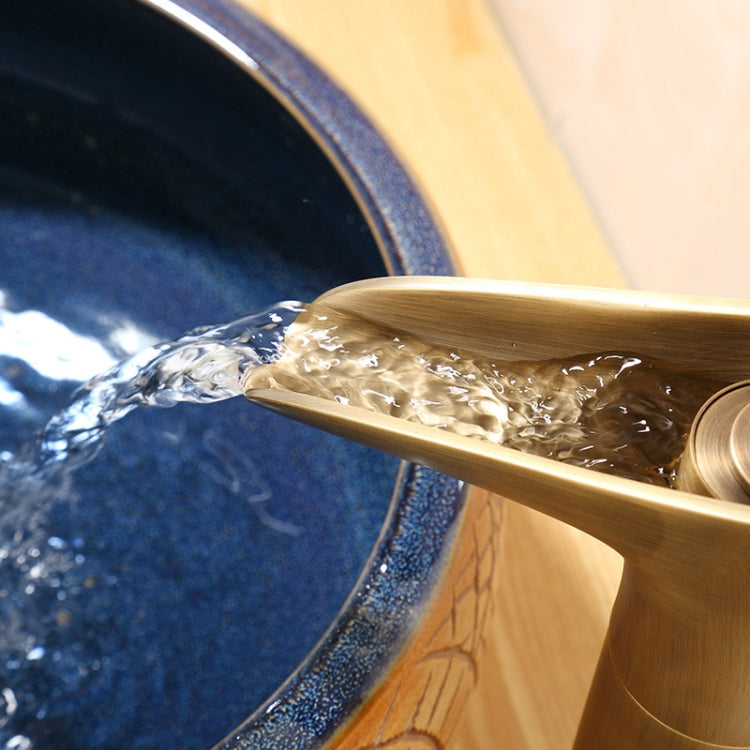 Bathroom Faucet Washbasin Waterfall Hot & Cold Faucet