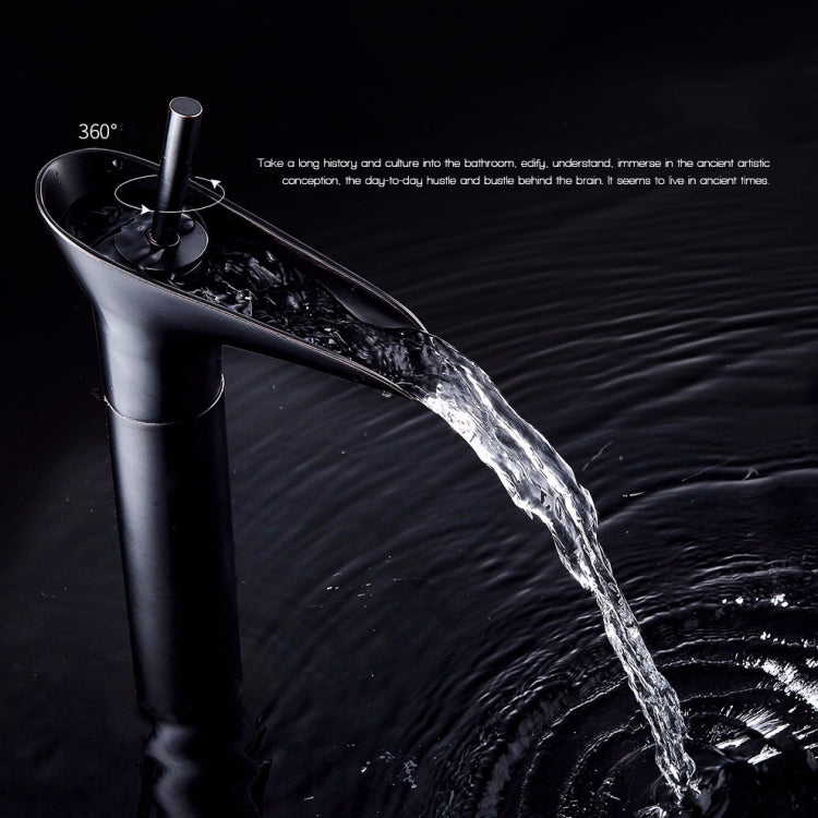 Bathroom Faucet Washbasin Waterfall Hot & Cold Faucet