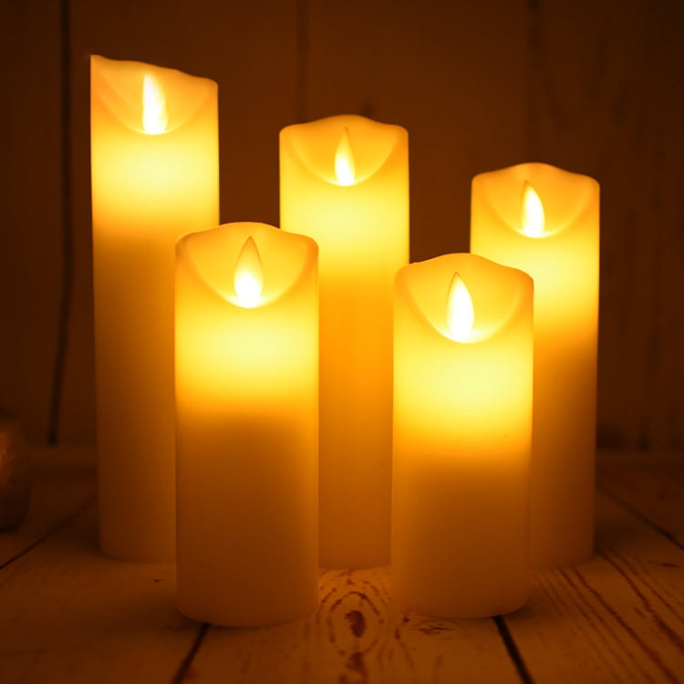 4 in 1 Remote Control Yello Light LED Candle Lamp Halloween Christmas Wedding Decorative Light