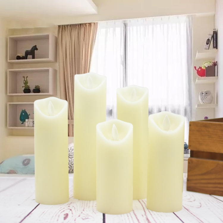 4 in 1 Remote Control Yello Light LED Candle Lamp Halloween Christmas Wedding Decorative Light