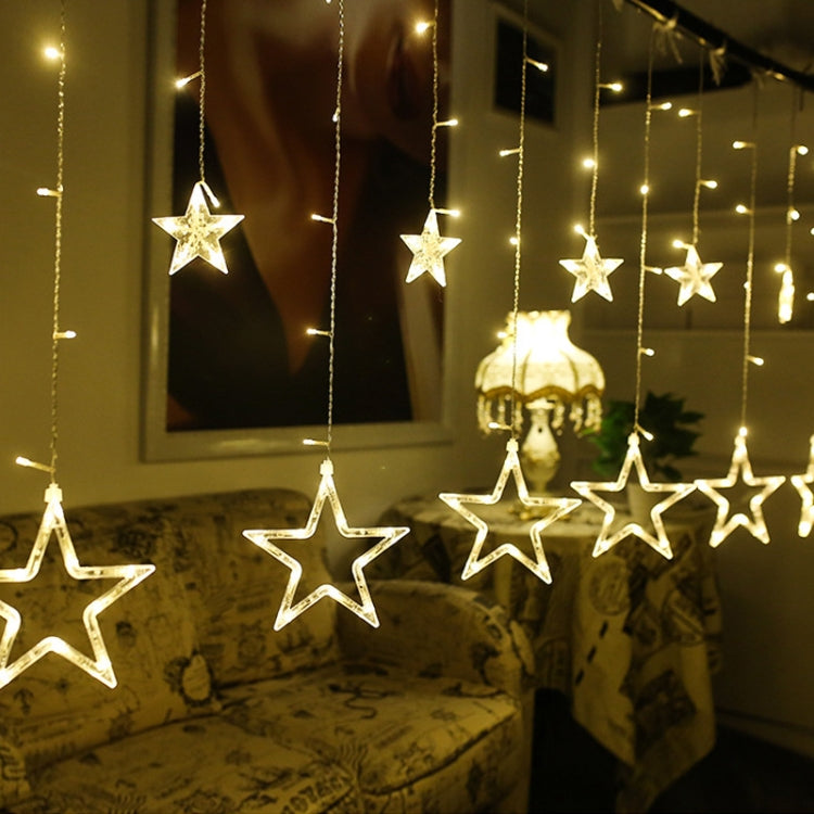 220V EU Plug LED Star Light Christmas lights Indoor/Outdoor Decorative Love Curtains Lamp For Holiday Wedding Party lighting