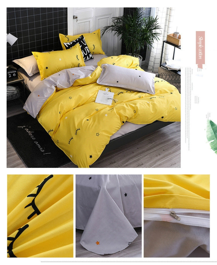 Bedding Set Luxury Family Set Sheet Duvet Cover Pillowcase
