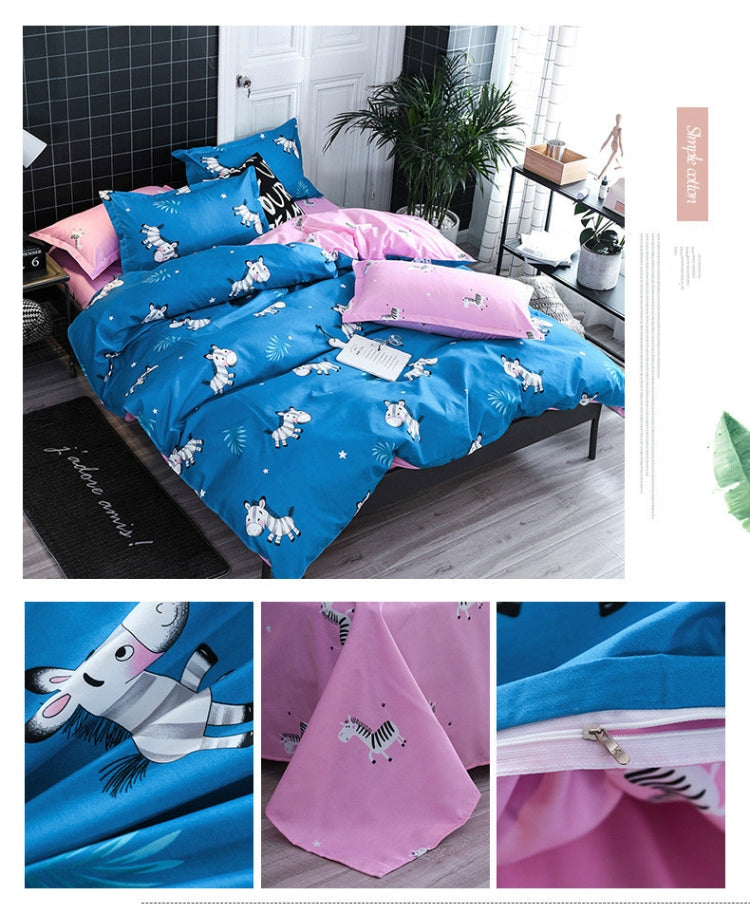 Bedding Set Luxury Family Set Sheet Duvet Cover Pillowcase