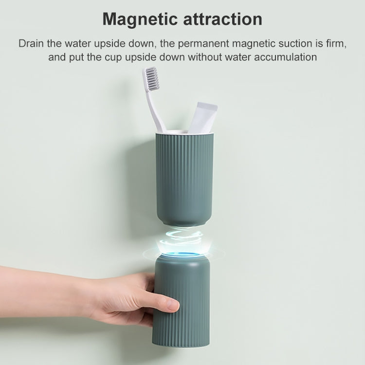 Magnetic Toothbrush Mouthwash Cup Creative Toothbrush Set Wash Cup