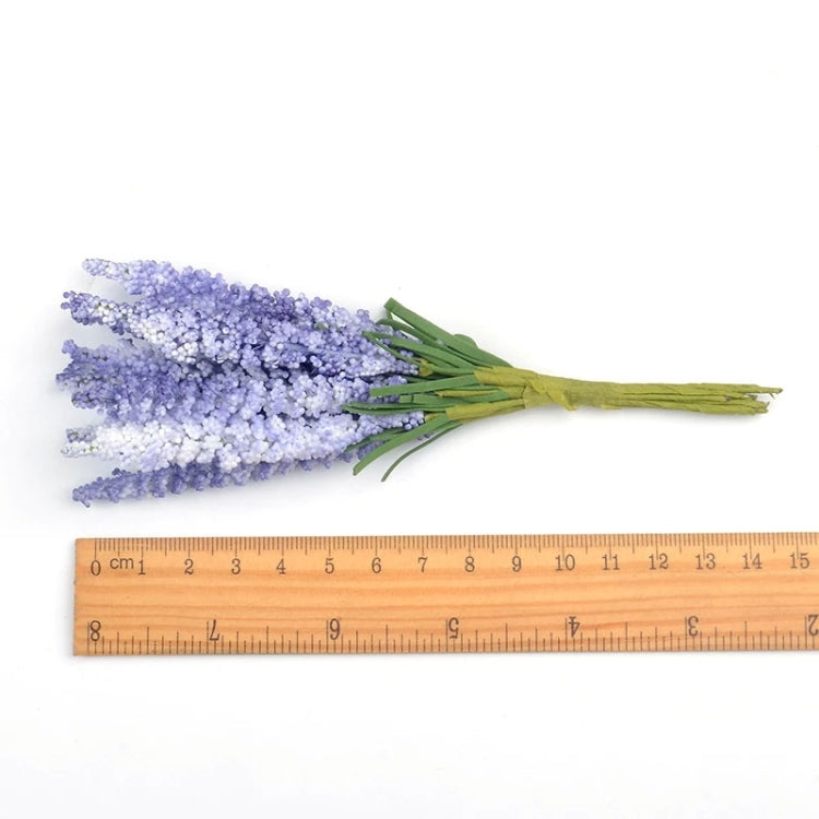 10 PCS DIY Wreath Material Artificial Flowers PE Mini Lavender Wedding Home Decoration