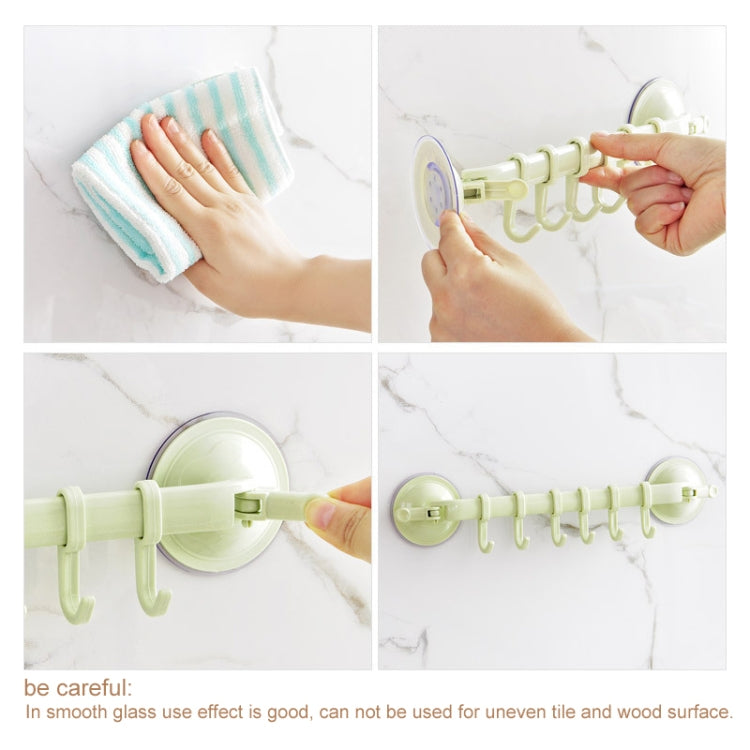 Kitchen Bathroom Wall Powerful Sucker Towel Hook Creative Wall Hanging Hook