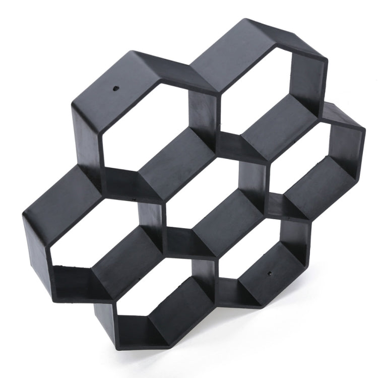 Plastic Floor Mold Ultralight DIY Garden Paving Hexagonal Fancy Mould