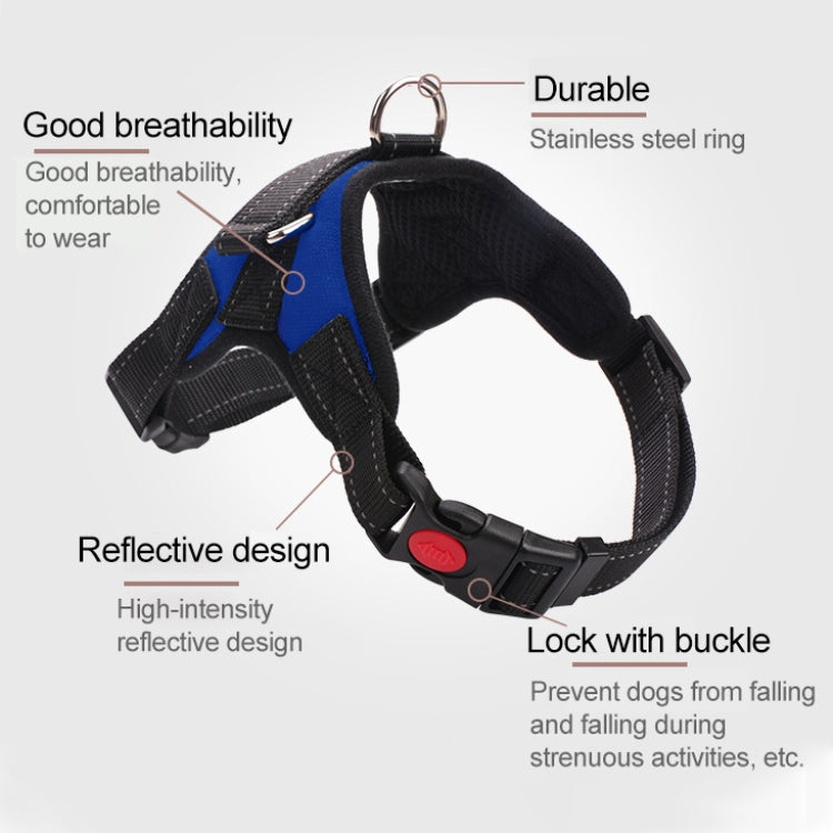 Adjustable Harness For Small Medium Large Dogs Pet Walking Hand Strap