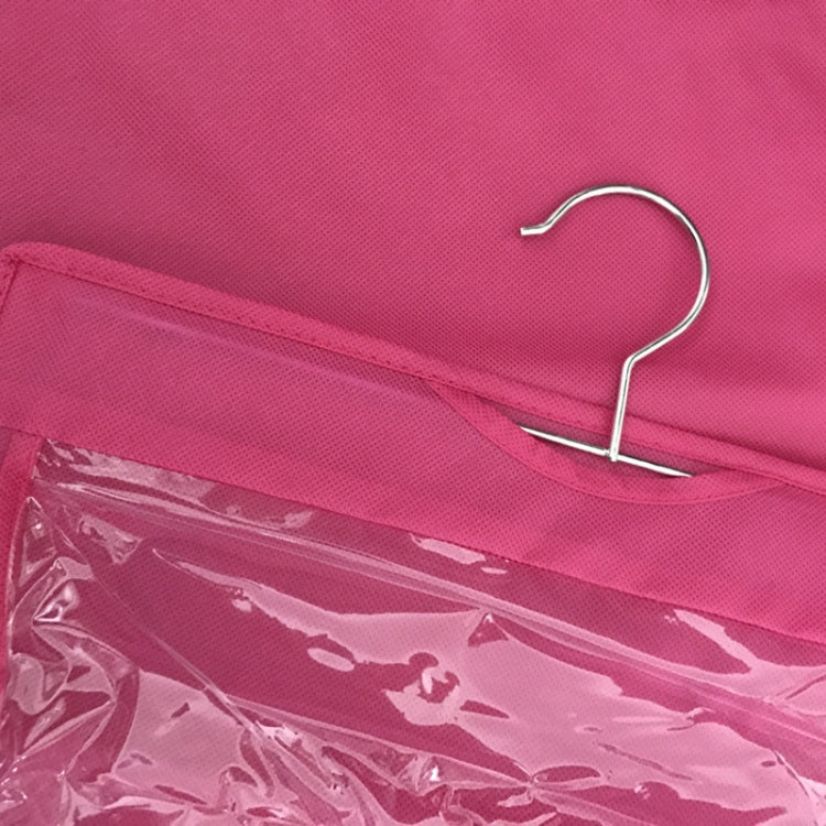 Portable Home Multi-layer Transparent Mesh Bag Hanging Storage Bag