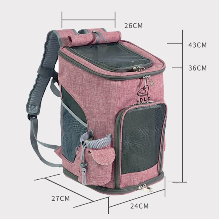 LDLC Pets Going Out Portable Foldable Breathable Backpack
