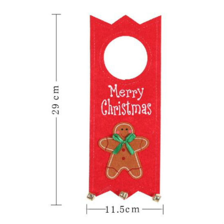 Christmas Decoration Store Door Lintel Pendant Ornaments Cartoon Christmas Decoration Door Hanging