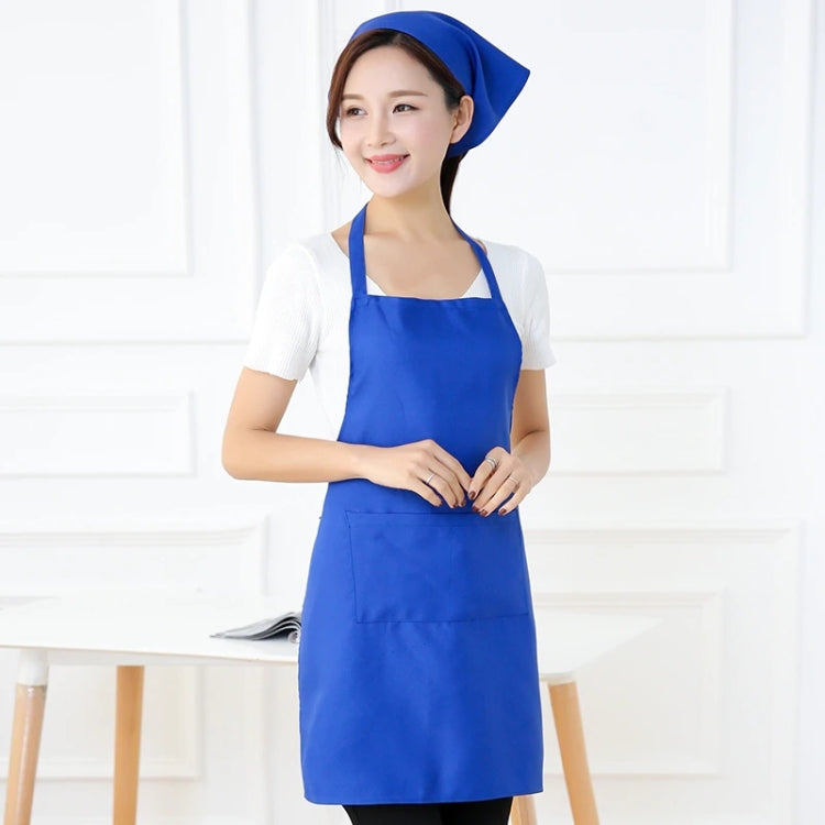 2PCS Kitchen Chef Aprons Cooking Baking Apron With Pockets