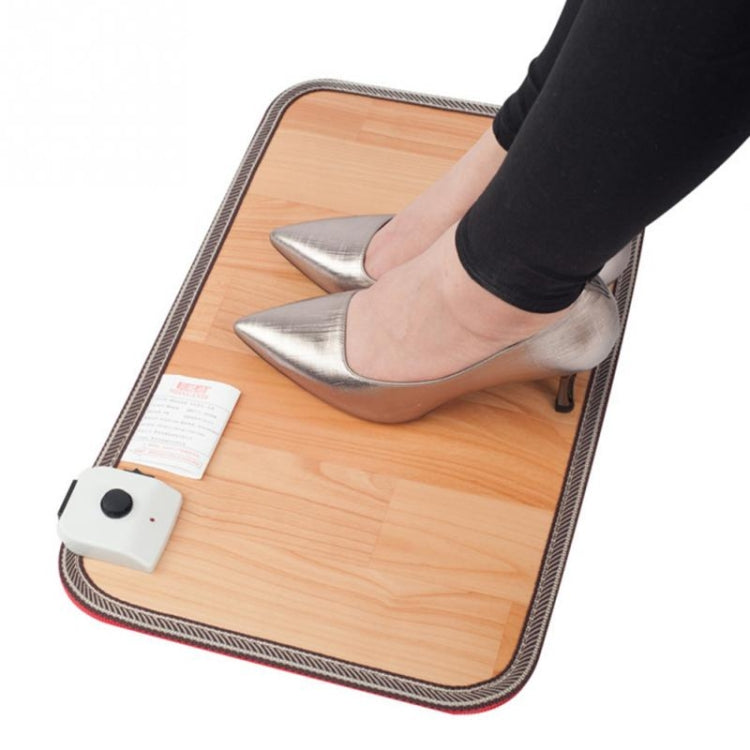 50x30cm Feet Warmer Electric Artifact Plug Heating Mat Office Heating Pad Warm Feet Thermostat