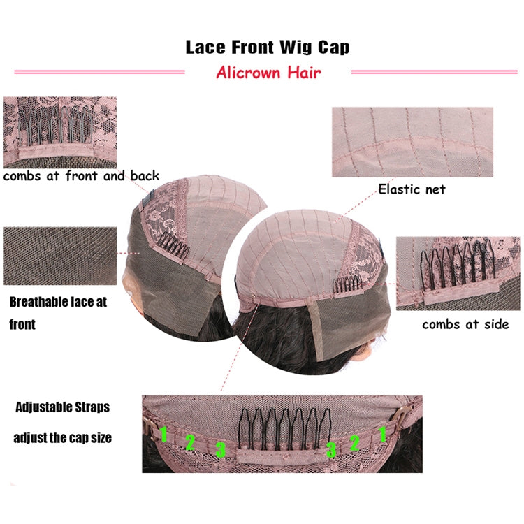 Straight Lace Front Human Hair Wigs