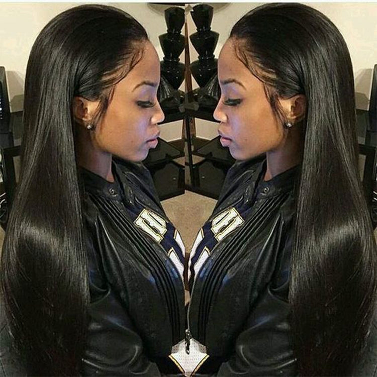 Straight Lace Front Human Hair Wigs