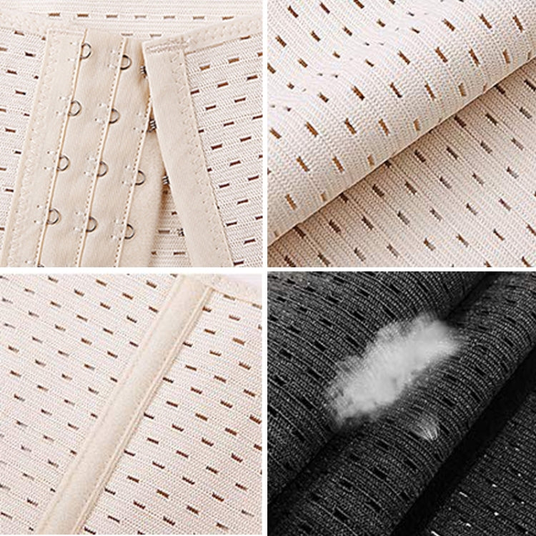 3 PCS 13-Buckle Belly Belt Hollowing Out Strong Waist Shaping Shaping Stomach Girdle Ladies Postpartum Corset Belt