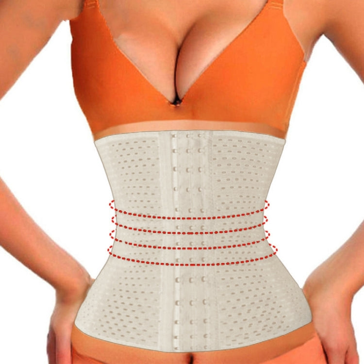 3 PCS 13-Buckle Belly Belt Hollowing Out Strong Waist Shaping Shaping Stomach Girdle Ladies Postpartum Corset Belt
