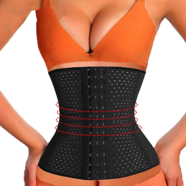 3 PCS 13-Buckle Belly Belt Hollowing Out Strong Waist Shaping Shaping Stomach Girdle Ladies Postpartum Corset Belt