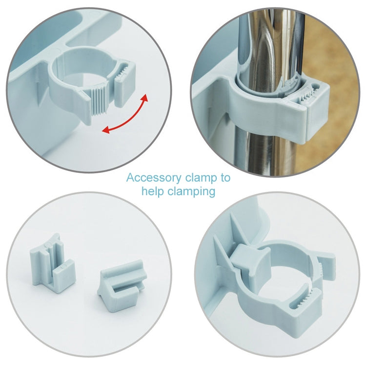 Multifunctional Bathroom Faucet Drain Rack Soap Box Rag Hook