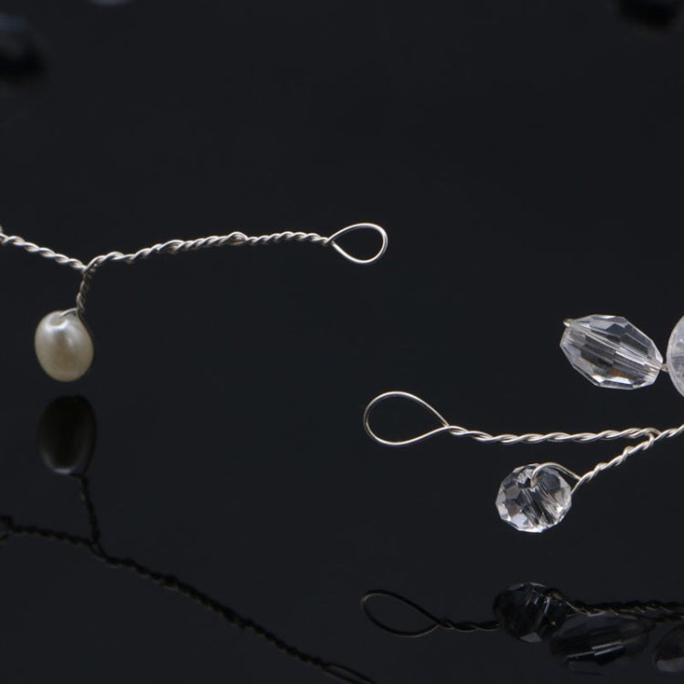 Fashion Leaves Bridal Hair Accessories Handmade Crystal Hair Jewelry Wedding Headband Headpiece for Women