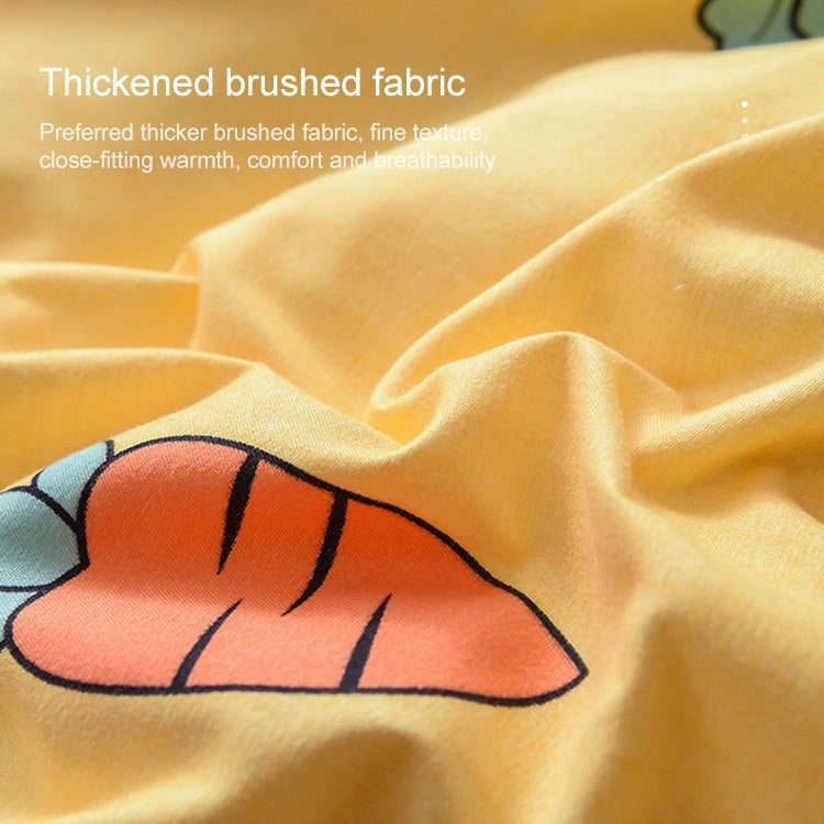 Simple Cotton Grinding Bed Four-Piece Duvet Cover Sheet Pillowcase