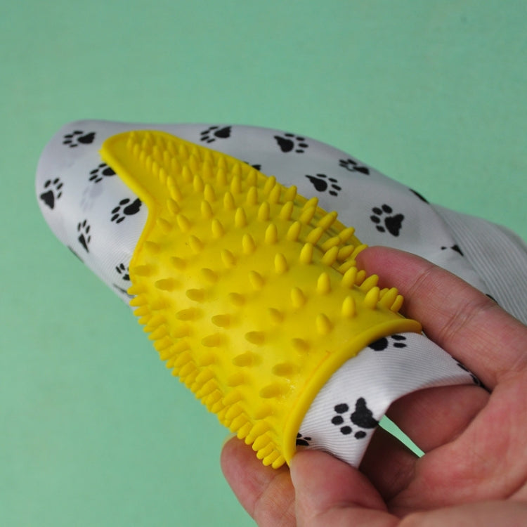 Pet Gloves Bath Brush Dog Massage Brush Pet Bath Grooming Supplies