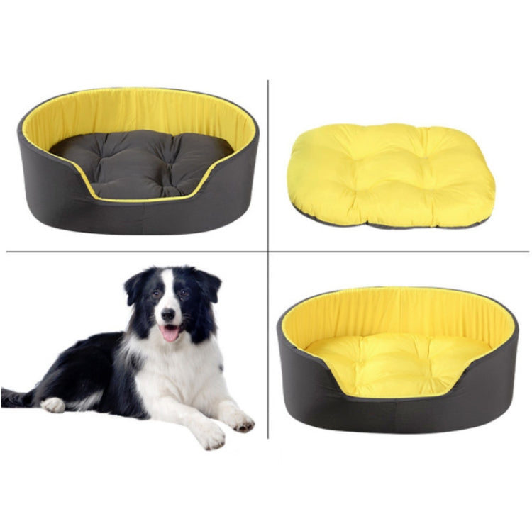 Two-Color Washable Comfortable Pet Nest with Cushion