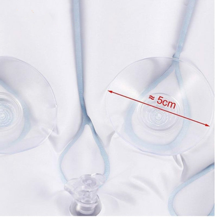 Shell Shaped Soft Bathroom Pillow Home Comfortable Spa Inflatable Bathtub Cushion, Random Color Delivery