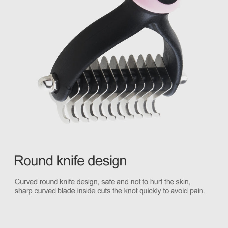 Fur Hair Grooming Hair Shedding Tool Brush for Dog Pet Cat