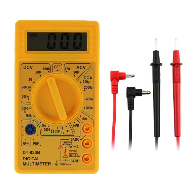 DT-830B Handheld Digital Multimeter Ammeter Voltmeter Digital Display Universal Tester Meter