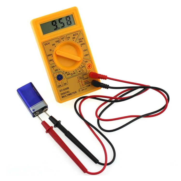 DT-830B Handheld Digital Multimeter Ammeter Voltmeter Digital Display Universal Tester Meter